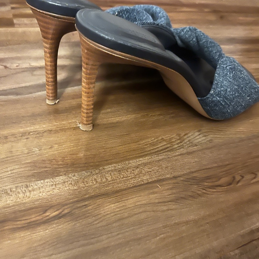 Jacquemus Denim Blue Slide Sandals - SO COMFORTABLE!! - Picture 2 of 6